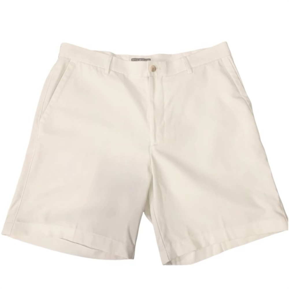 Peter Millar Men’s Wicking Salem High Drape Shorts Flat Front Performance Golf